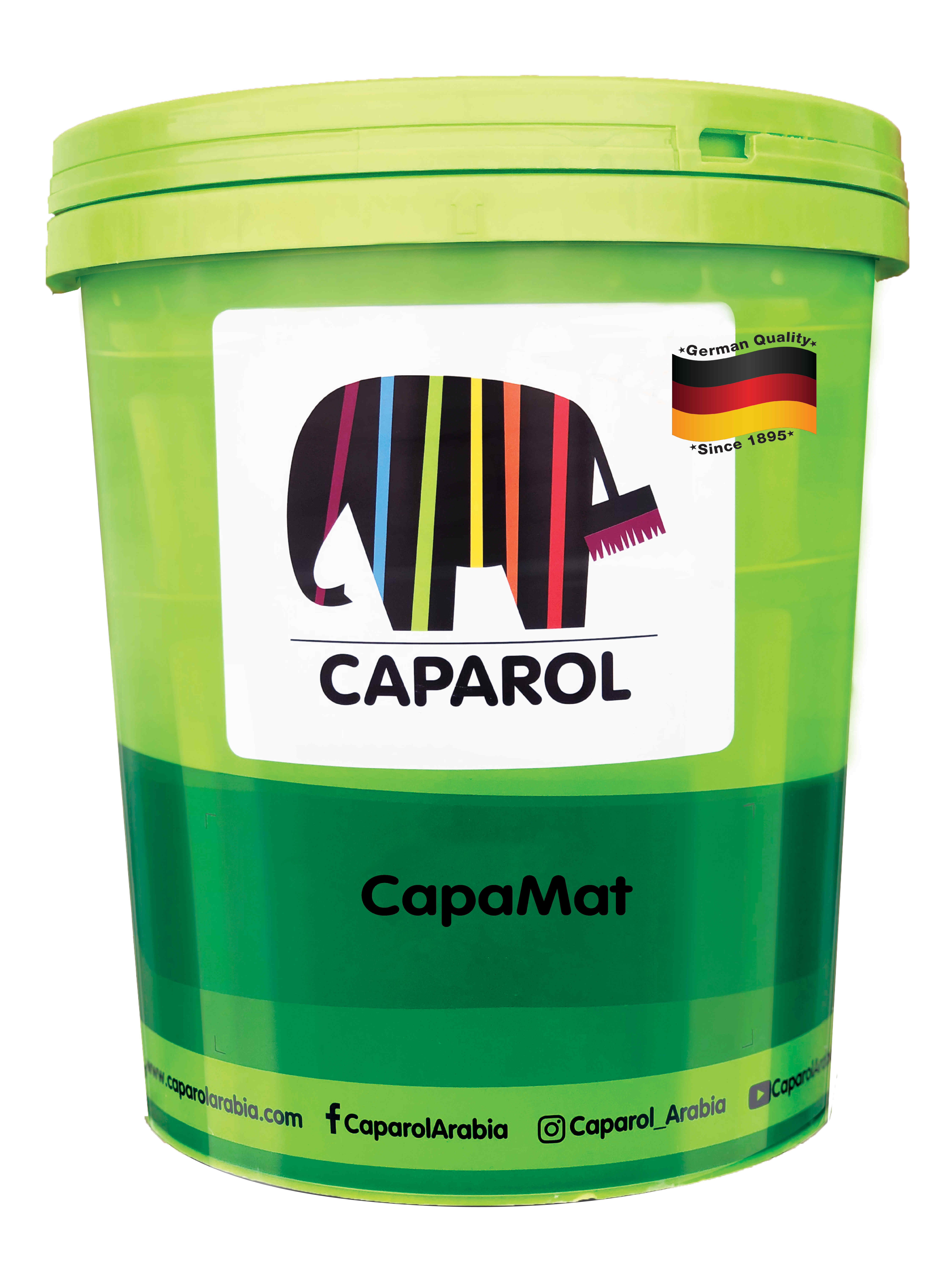 CapaMatt - High Quality Acrylic Co-Polymer Water Based Matt Emulsion Paint For Interior (White)